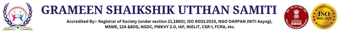 Grameen Shaikshik Utthan Samiti logo